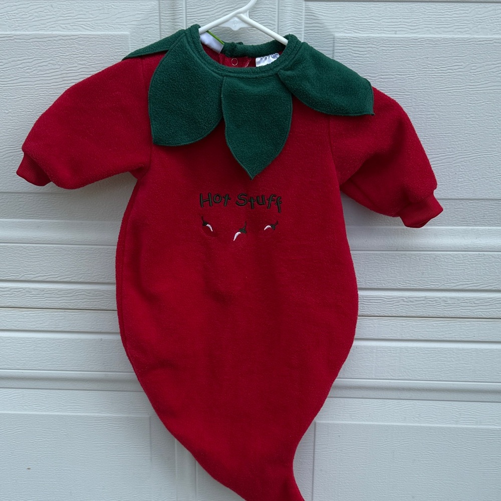 Red Chili Pepper Baby Costume